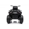 LEAN CARS XMX607 Elektrinis keturratis vaikams su LED šviesomis ir MP3 grotuvu - Juodas