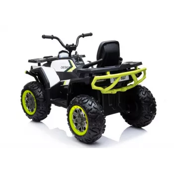 LEAN CARS XMX607 elektrinis keturratis vaikams baltas