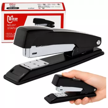 LEAN Classic Office School Stapler Black Staples 50mm 24/6 26/6