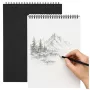LEAN Sketchbook Spiral Drawing Pad A4 160 g/m² 60 Pages