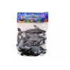 LEAN TOYS 17521 Jūros gyvūnų figūrėlių rinkinys – orka, ryklys, banginis, delfinas, vėžlys ir manta – įvairiaspalvis