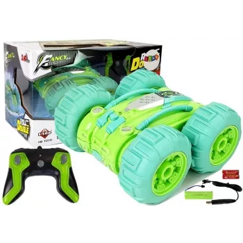LEAN TOYS Amfibinė transporto priemonė 1:24 nuotoliniu valdymu Žalia