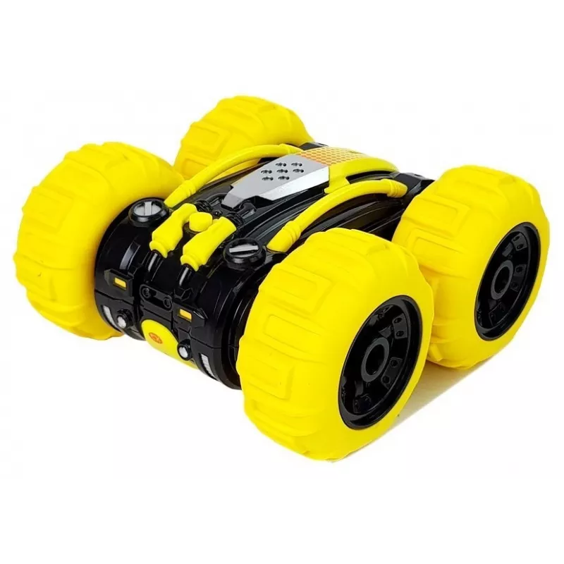 LEAN TOYS Amphibious Vehicle 1:24 Remote Controlled Yellow