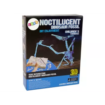 LEAN TOYS Archeologijos kasinėjimų rinkinys Dinozaurų skeletas Pteranodonas 3D holograma