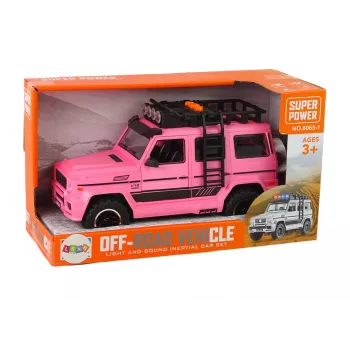 LEAN TOYS Auto Off-Road Pink V12 Turbine