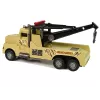 LEAN TOYS Auto Tow Truck Roadside Assistance 1:10 Rope Brown