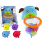LEAN TOYS Bath Toy Mini Basketball Dog Rubber Fish