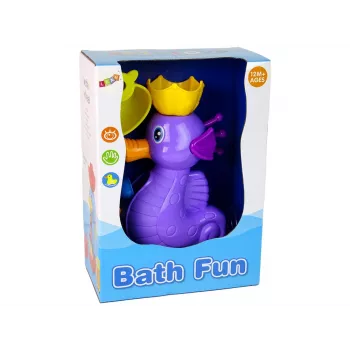 LEAN TOYS Maudymosi žaislas Jūrų arkliukas Vandens krioklys