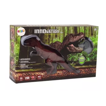 LEAN TOYS Battery Dinosaur Tyrannosaurus Rex Remote Controlled Sound