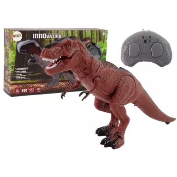 LEAN TOYS Battery Dinosaur Tyrannosaurus Rex Remote Controlled Sound