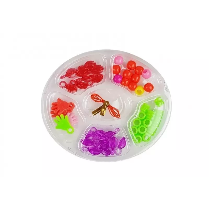 LEAN TOYS Grožio rinkinys dėkle su aukštakulniais ir karoliais
