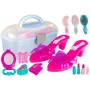 LEAN TOYS Grožio rinkinys dėkle su aukštakulniais ir karoliais