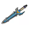 LEAN TOYS Blue Warrior Sword Shield Set from EVA Foam