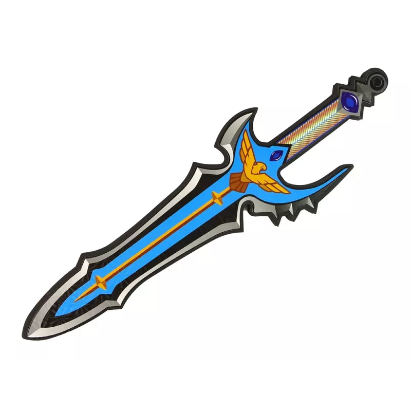 LEAN TOYS Blue Warrior Sword Shield Set from EVA Foam