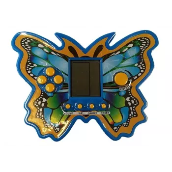 LEAN TOYS Brick Game Tetris Butterfly Blue