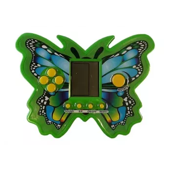 LEAN TOYS Brick Game Tetris Butterfly Green