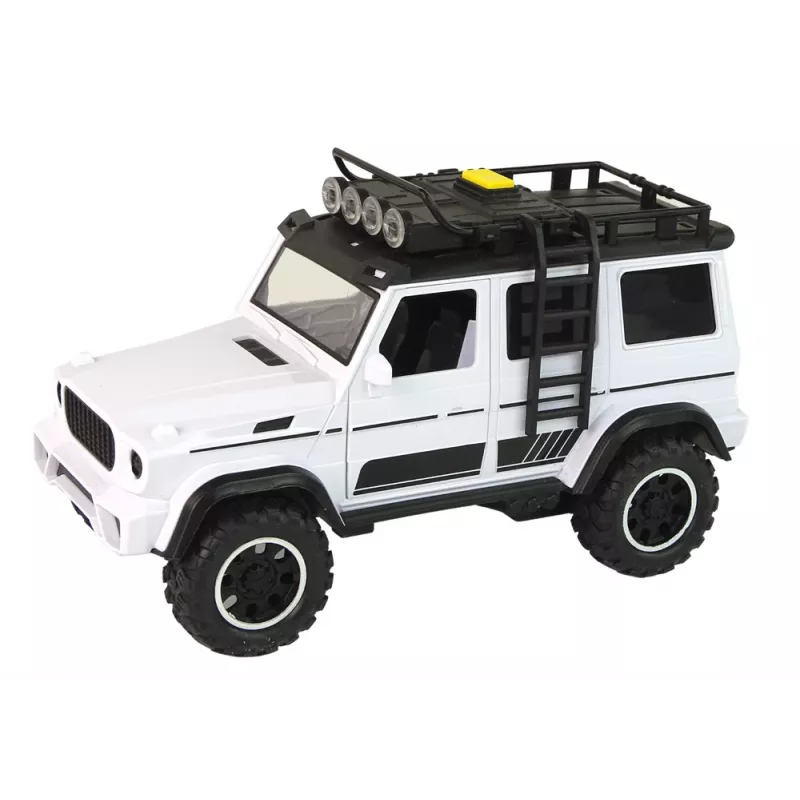 LEAN TOYS Visureigis Baltas Su Garsu Ir Šviesomis 1:14