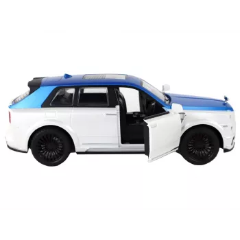 LEAN TOYS Automobilis RC 1:20 Baltas ir Mėlynas nuotoliniu valdymu
