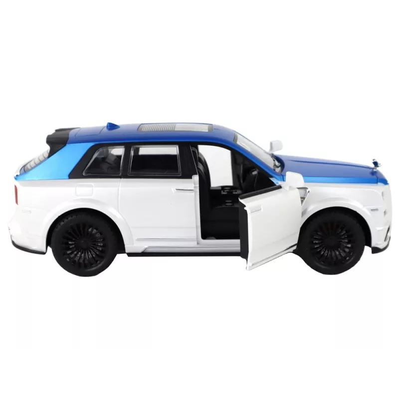 LEAN TOYS Automobilis RC 1:20 Baltas ir Mėlynas nuotoliniu valdymu