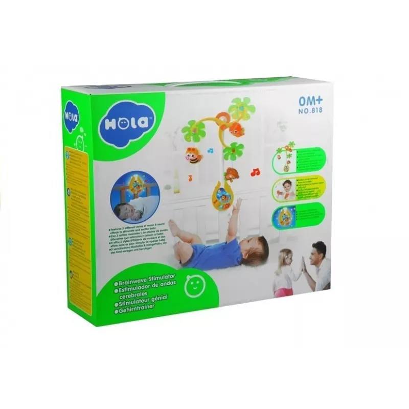 LEAN TOYS Carousel Music Box Toys Rattles for Baby