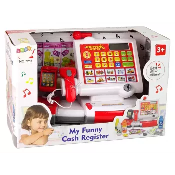 LEAN TOYS Kasos aparatas su jutikliniu ekranu