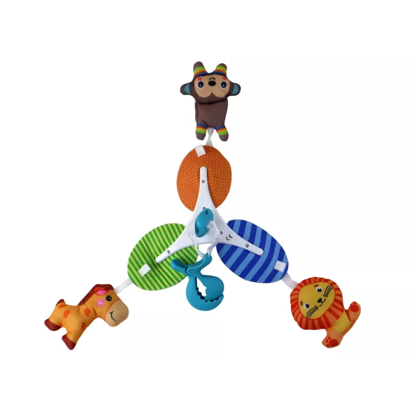 LEAN TOYS Children's Mobile Animal Clip Portable