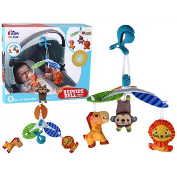 LEAN TOYS Children's Mobile Animal Clip Portable