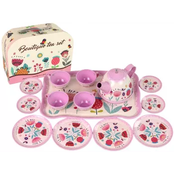 LEAN TOYS Kavos ir arbatos rinkinys lagamine