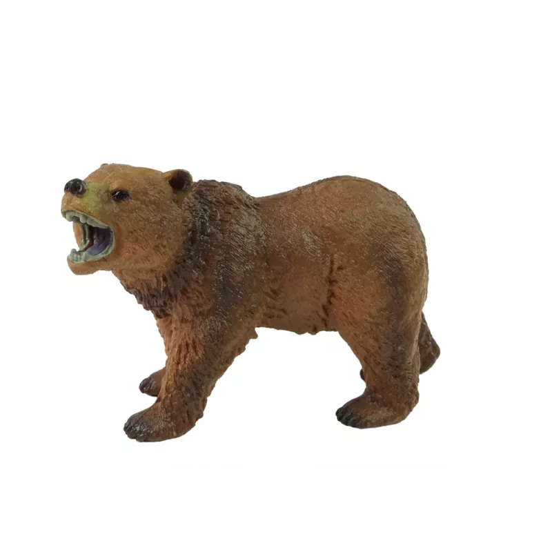 LEAN TOYS Kolekcinė figūrėlė Rudasis lokys „Animals of the World“