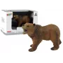 LEAN TOYS Kolekcinė figūrėlė Rudasis lokys „Animals of the World“