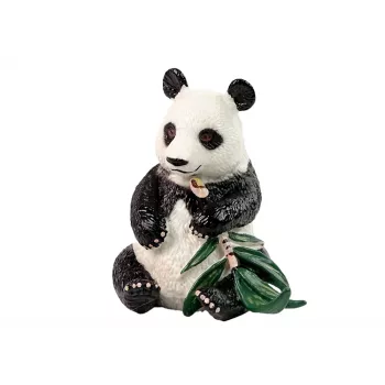 LEAN TOYS Collector's Figurine Great Panda su Bambuku