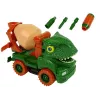 LEAN TOYS Concrete Truck Dinosaur Unwrecker Green Accessories