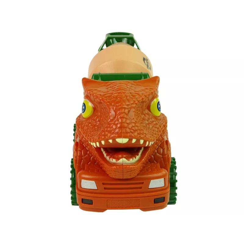 LEAN TOYS Concrete Truck Dinosaur Unwrecker Orange Accessories