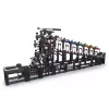 LEAN TOYS Construction Blocks Ball Track with Electric Motor 2520 psl.