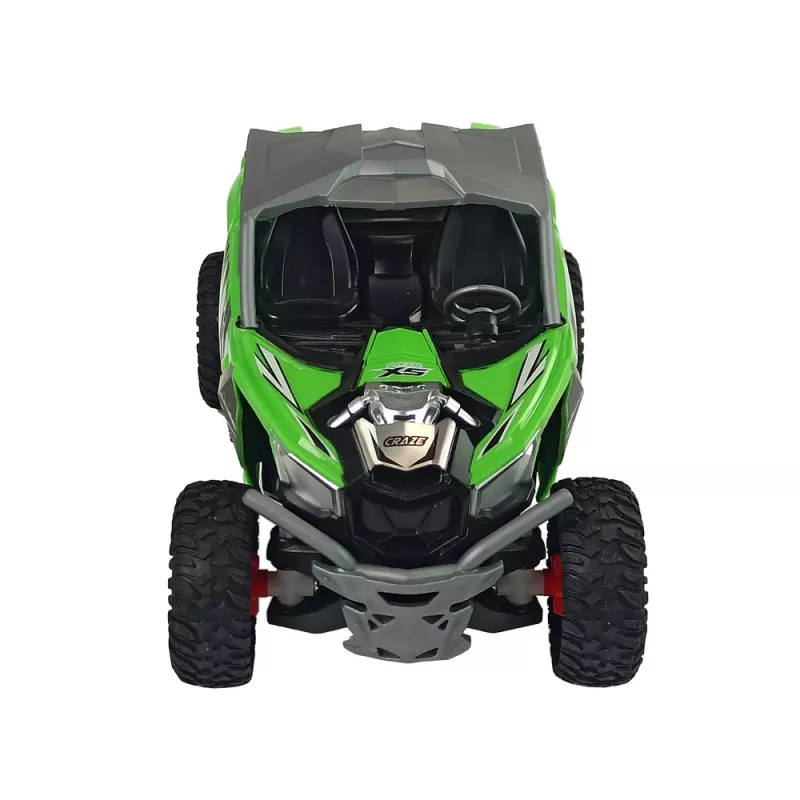 LEAN TOYS Cross Country Remote Controlled Terrain Car 27 MHz Green