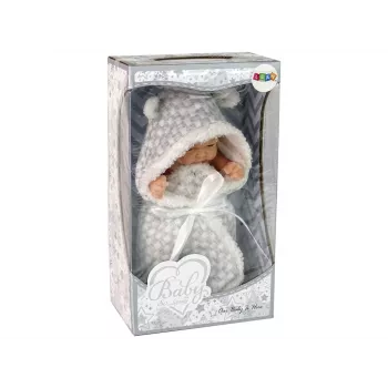 LEAN TOYS Cute Baby Doll Grey Cocard