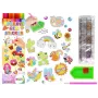 LEAN TOYS Diamond Embroidery Sticker Set Animals Garden Rainbow Mosaic