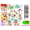 LEAN TOYS Diamond Embroidery Sticker Set Space Astronaut Mosaic