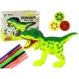 LEAN TOYS Dinosaur Projector su markeriais ir šablonais
