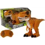 LEAN TOYS Dinozauras nuotoliniu valdymu R/C Bronzinis Garsas Šviesa