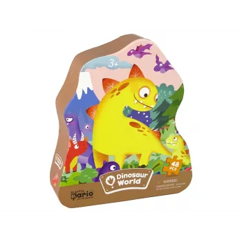 LEAN TOYS Dinosaur Volcano Puzzle 48 Pieces