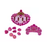 LEAN TOYS DIY Letters Pendants Bracelet Jewelry Set