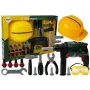 LEAN TOYS DIY rinkinys su grąžtu, akiniais ir šalmu
