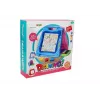 LEAN TOYS dvikryptė piešimo lenta su žymekliais ir magnetais