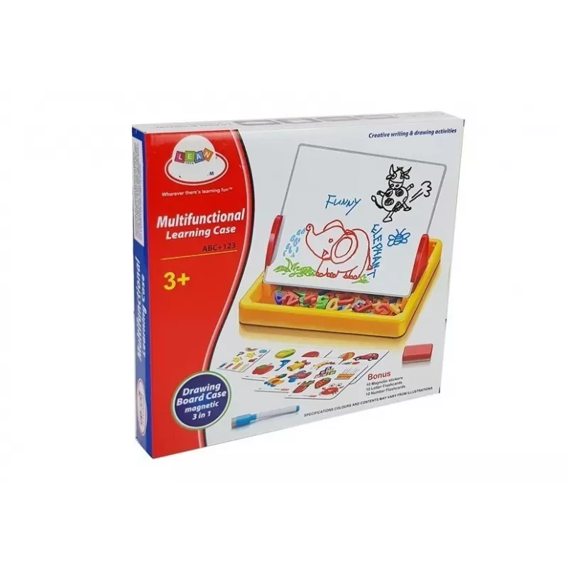 LEAN TOYS Piešimo lenta su magnetukais