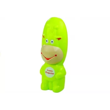 LEAN TOYS Drawing Projector Cow 3 Discs Markers Green 3in1