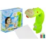 LEAN TOYS Drawing Projector Cow 3 Discs Markers Green 3in1