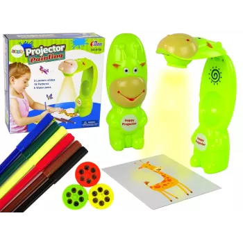 LEAN TOYS Drawing Projector Fudge Pens Green