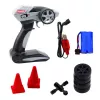 LEAN TOYS Drift Car Racing RC Red Black 30km/h 1:16