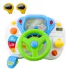 LEAN TOYS Driving Simulator mokomasis vairas su garsais ir šviesomis